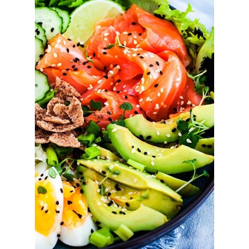 Salmón Ahumado frío despunte 1 kg